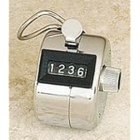 Hand Tally Counter - Chrome