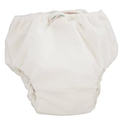 Popolini Trainers, Bravo-wei�, wasserdichte Unterhose zur Sauberkeitserziehung, mit Bio-Baumwolle, verschiedene Gr��en
