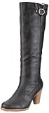 ESPRIT Stella Fur Bootie X10411, Damen Stiefel, Schwarz (black 001), EU 40