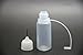 BESTI-FIRE 10ML Steel Needle Drip Tip Plastic Empty Dropper Bottle With Screw Metal Needle Cap（15pcs）