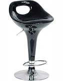 BRAND NEW SET OF FOUR BLACK SLEEK DESIGN KITCHEN/BAR STOOLS