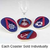 Flip Flop Wine Glass Coaster