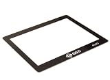 GGS LCD Displayschutz aus Glas für Canon EOS 500D 450D optisch vergütetes Echtglas Protector photo-solution