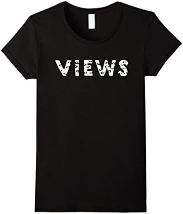 Women's Drake Views From The 6 T-shirt Medium Black