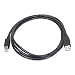 USB 2.0 Cable, A Male To B Male, Black, 6ft