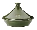 Emile Henry Flame, All Heats (Except Induction), French Ceramic, Tagine, Tajine, Green, Ø32cm
