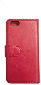 ATHENAMADE GENUINE LEATHER IPHONE 6 WALLET CASE RED
