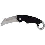 Extreme Ops Karambit, Black G10 Handle, Plain