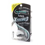 Schick Xtreme3 Comfort Plus Mens, 8 cartridges