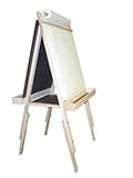 Picture Beka 01016 Adjustable Easel, chalkboard, marker board, wood trays