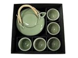 Celadon 6 pc Tea Set in Gift Box -Green