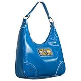 Women's Refined Patent Vinyl Hobo: Blue Hobo