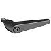 Die Cast Zinc Adjustable Clamping Handle, Threaded Stud