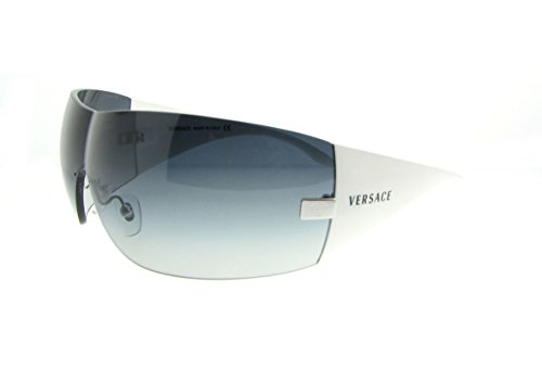 Versace Designer Unisex Sunglasses - VE2054 1000/8G - Grey No Frame with Grey Lens - Free Shipping, Free Returns, 12 Month Warranty