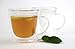 VizCása Tea & Coffee Glass Cup Insulated Double-Wall Mug with Handle (8 Oz) Tea, Espresso, Latte, Juice, Water Coffee & Tea Mug - 1 Glass