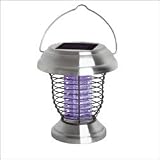 Westinghouse Solar Lighting 770401-41 Morristown Solar Bug Killer Light in Stainless Steel