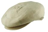 Picture Of The Borsalino Luigi Linen Newsboy Cap
