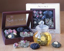 NUMI FLOWERING TEA Numi Velvet Flowering Tea Chest (1 chest with 12 blossoms) by Numi Tea