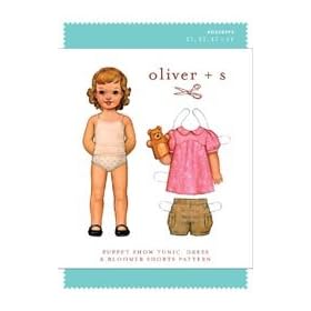 Oliver + S Patterns Puppet Show Tunic, Dress & Bloomer Short