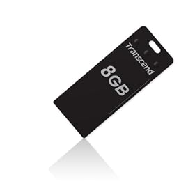 Transcend JetFlash T3 - 8 GB ultra-tiny USB Flash Drive TS8GJFT3K (Black)