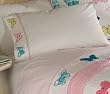 Plaid Butterfly Garden Twin Sheet Set