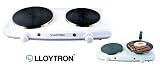 (LLOYTRON) Bonne Cuisine Table Top Twin Hob (E832)
