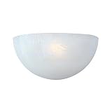 1-Light Wall Sconce - White