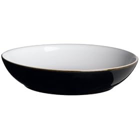 Denby Jet Black Individual Pasta Bowl by Denby