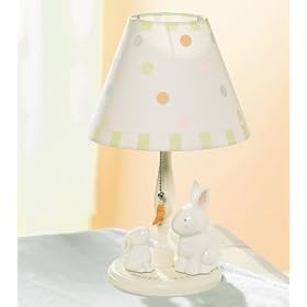 Baby Nursery Bunny Lamp By Small Wonders by Amscan