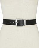 Fossil Leather Belt - Casual Reversible (Color: Black)