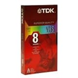 TDK 160 Minute VHS Premium Videotape (4-Pack)