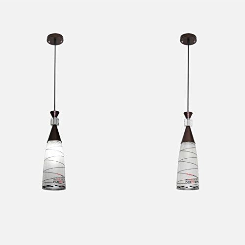 PetrelKing Simple LED Crystal Ceiling Light Glass Chandelier Shade for Dinning Room Kitchen Hall Kids Room (Single Light)