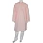 White Cotton Kurta Pajama Embroidered Clothes Size L Chest :42 inches
