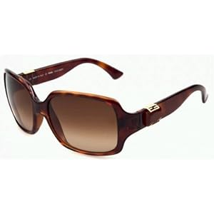Fendi Sunglasses AUTHENTIC Women Havana Brown Shaded FS 5037R 238
