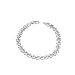 Sterling Silver Link Bracelet with Mexican Summer Flowers