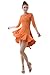 Colorfulworldstore Women Salsa Tango Ballroom Latin Dance Dress Three-Quarter Dress
