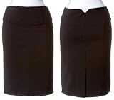 RAMPAGE Stretch Paneled Pencil Skirt [434047467R]