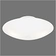 Westinghouse #66242 2 Light White Ceil Fixture
