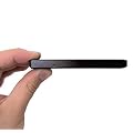 BIPRA 250GB 250 GB External Portable Hard Drive Includes One Touch Back Up Software - Black - FAT32