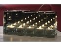 LICHTERMEER 5x SPIEGELGLAS TeelichtHalter für 5 Teelichte