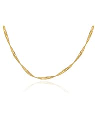 Gold Chains and Necklaces - Singapore 10K Gold Chain 0.2 mm