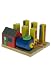 Complete Wooden Train Railway System - Train Washer (Compatible with leading wooden rail systems) - Wooden Toy