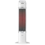 コロナ(CORONA) 遠赤外線電気ストーブ「コアヒートスリム」 ホワイト DH-909R(W)