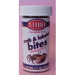 HBH CRAB and LOBSTER BITES 1.1 OZ by HBH Aquarium Products