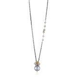Lulu Designs Dreamy Grey Pearl And Moss Aqua M