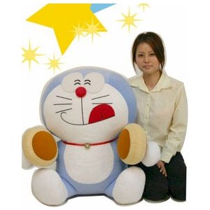 人気の実物大どこでもドラえもんぬいぐるみ 約80ｃｍ