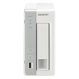 QNAP TS-120 Marvell 1.6GHz CPU 512MB RAM USB 3.0/1-Bay Personal Cloud NAS with DLNA Mobile App and iSCSI