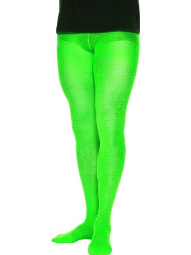 Männer Strumpfhose Leggins Robin Hood Kostüm GRÜN