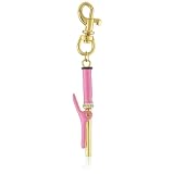 nOir For Barbie Pink Curling Iron Charm