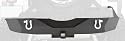 Smittybilt 76612 SRC Rear Bumper